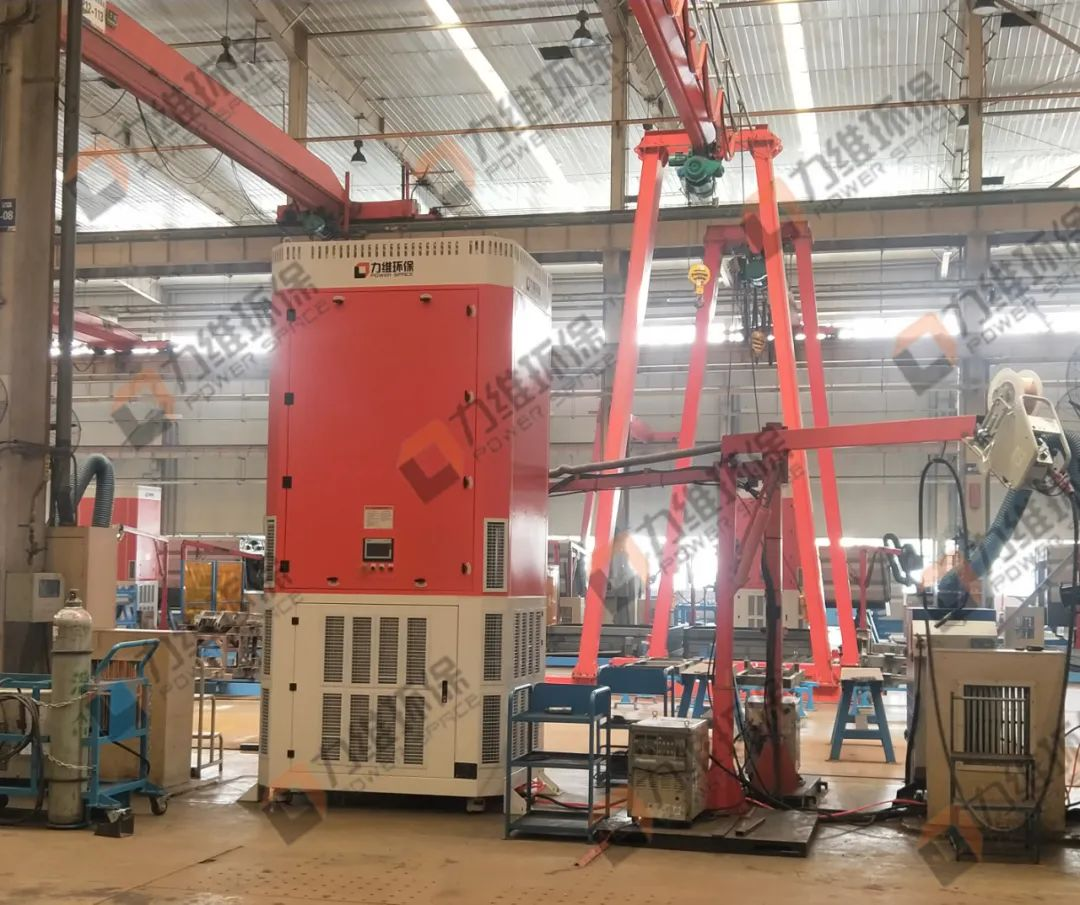 How to efficiently remove dust in the welding This self